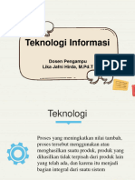 Materi 1. Pengantar Teknologi Informasi