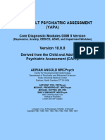 Young Adult Psychiatric Assessment (YAPA)