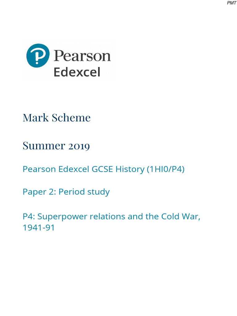 June 2019 ms paper p4 edexcel history gcse pdf soviet union