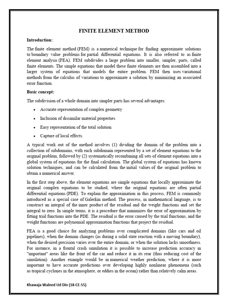 types-of-elements-in-structural-analysis-pdf-finite-element-method