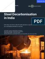 Steel Decarbonisation in India - September 2023