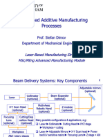 Laser-Based Additive Manufacturing Processes v.1