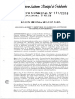 Decreto Municipal 111-2018