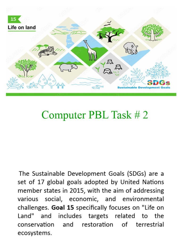 Life On Land Pdf | (DOC) M A K A L A H EKOSISTEM DARATAN/LIFE ON LAND ...