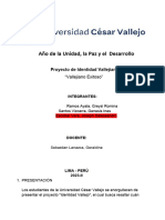 Proyecto de Identidad Vallejiana