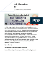 AKP Bitmiştir, Kemalizm Kazanmıştır