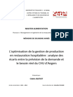 Hop Gestion Production Restauration Hospitaliere Cedric Batiot