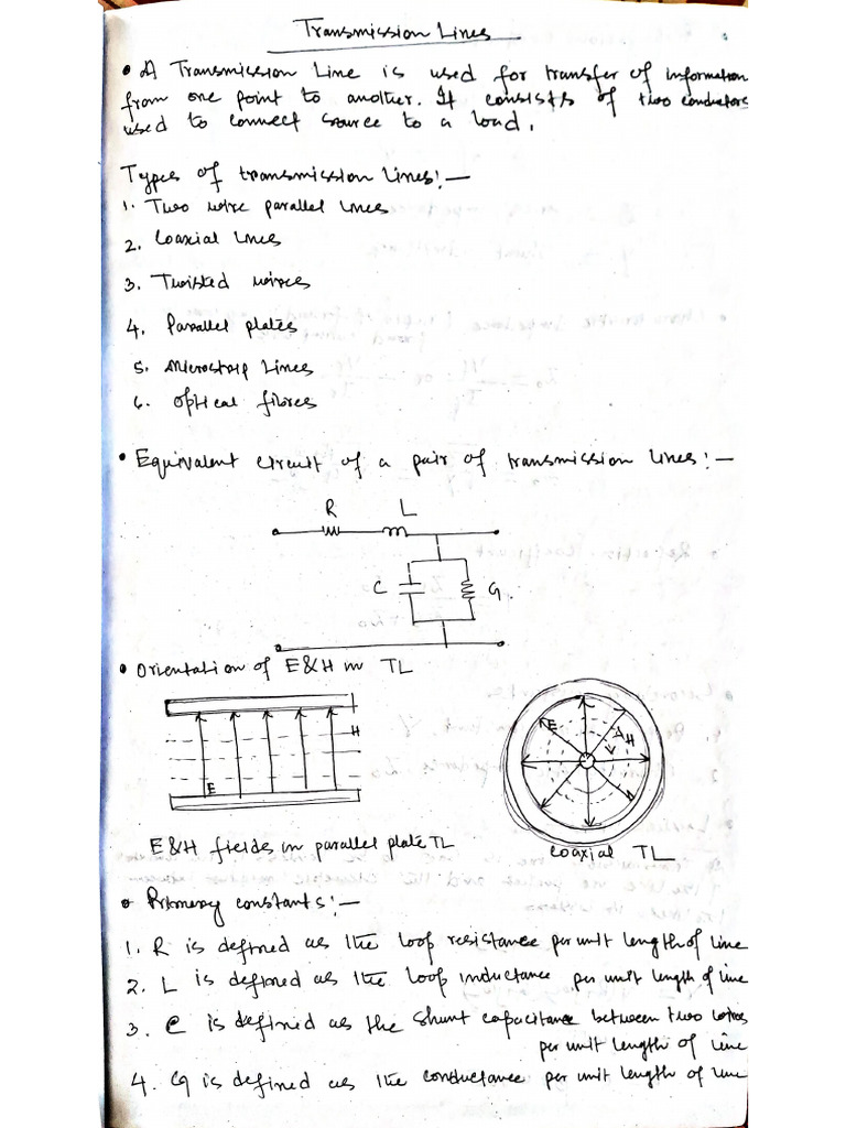 Transmission Lines | PDF