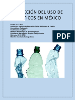 Reducción Del Uso de Plásticos en México