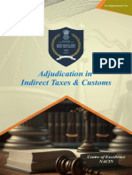 Adjudication in Indirect Taxes & Customs