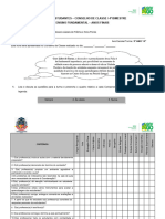 Ficha de Participação Dos Estudantes ENSINO FUNDAMENTAL Anos Finais