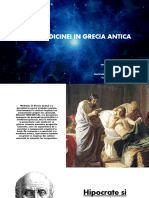 Istoria Medicinei in Grecia Antica