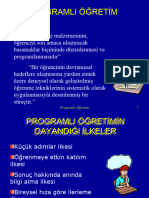 Programli Ogretim