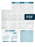 Plantilla Calendario 02 Octubre