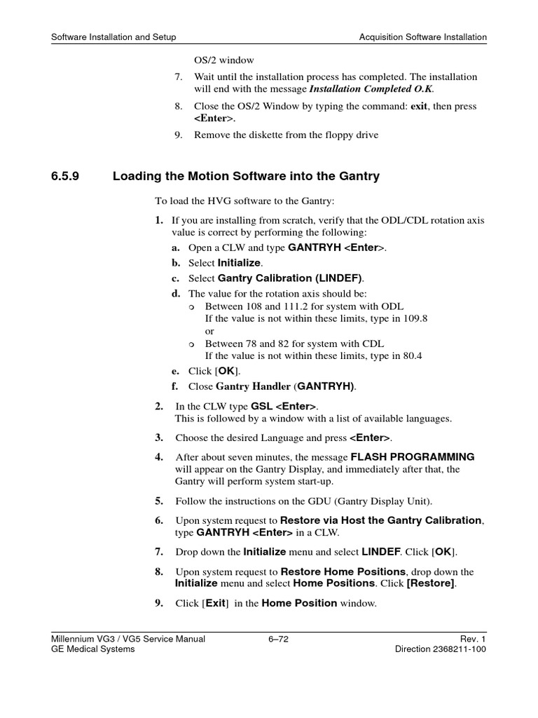 Gantry Software Installation Guide | PDF | System Software | Microsoft ...