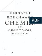 Hermann Boerhaave - Elementa Chemiae. I-Guillaume Cavelier (1733)