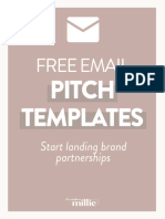 Free Email Pitch Templates