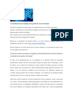 CASO Tecnología y Gerencia de Recursos Humanos 1