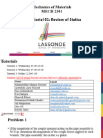 Tutorial01 (Slides) Review of Statics-1