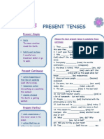 Present Tenses