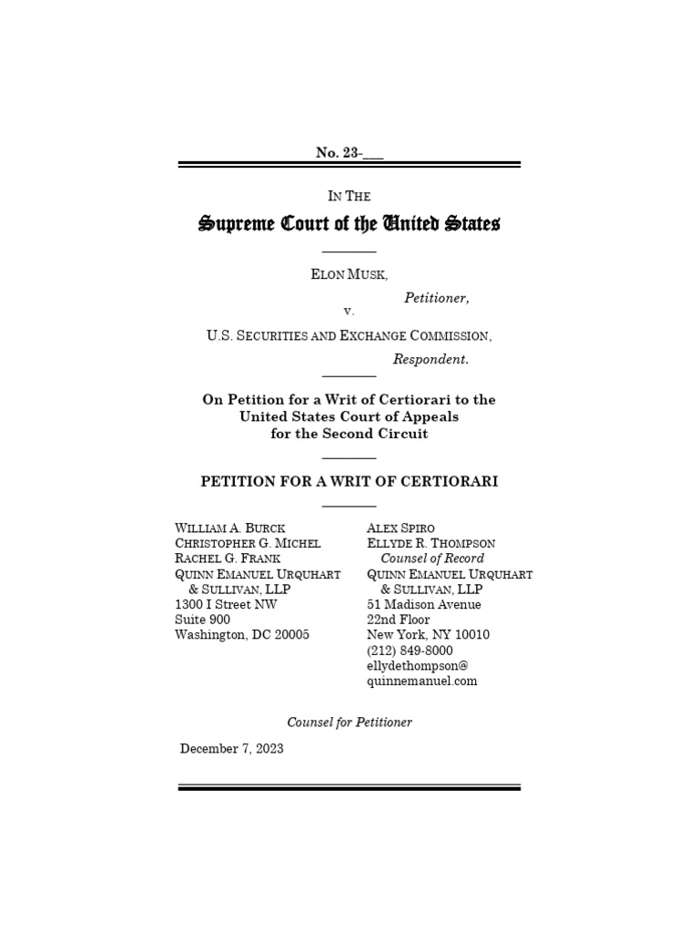musk-v-sec-cert-petition-pdf-first-amendment-to-the-united-states
