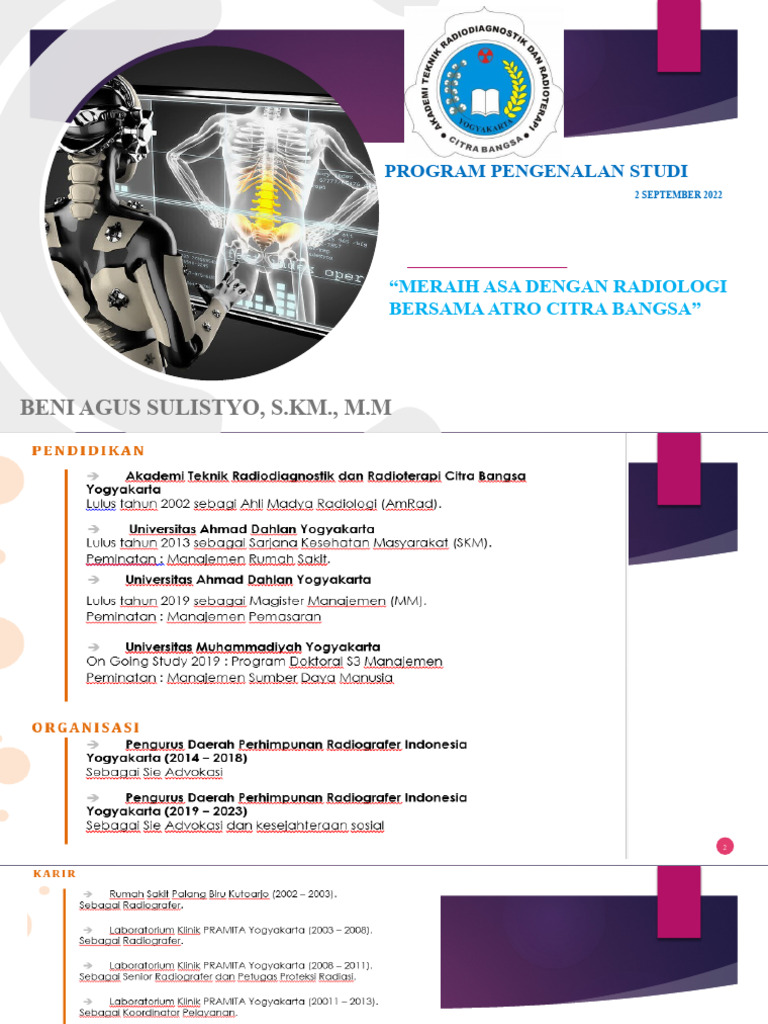 Meraih Asa Radiologi | PDF