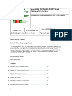 Manual de Boas Práticas FARMACÊUTICAS EM DROGARIA