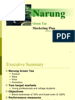 Green Tea Marketing Plan