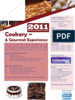 Cookery : A Gourmet Experience