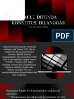 Maulidiyatul Hikami-Pelanggaran Konstitusi