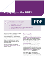 FS Applying To The NDIS PDF