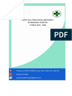 Renstra PUSKESMAS Timung 2021 - 2026