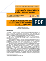 Poder Politico y Economico en Tiempos de Globalizacion