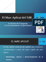 El Marc Aplicat Del TDR - LENQUESTA