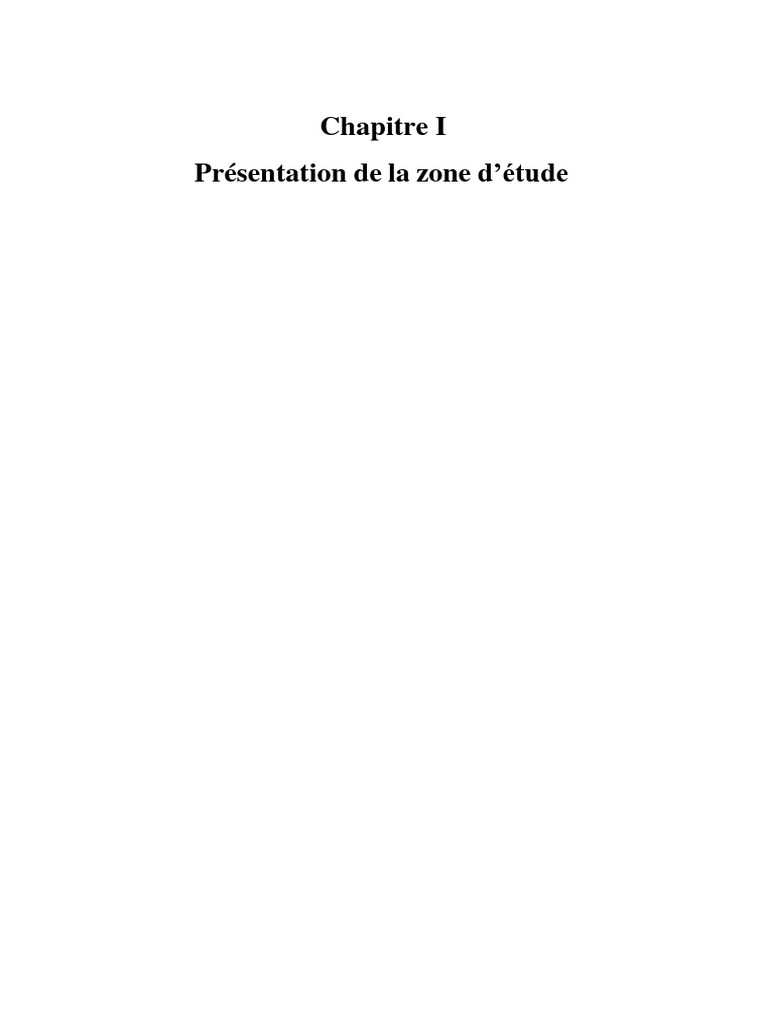Étude de la zone d'eau potable Tiaret | PDF | Climat | Géographie physique