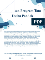 1.menyusun Program Tata Usaha Pondok