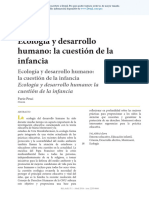 Ecología Del Desarrollo Humano