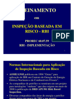 Inspeção Baseada em Risco-Rbi