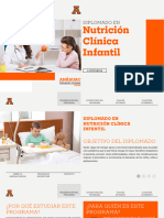 Diplomado en Nutrición Clínica Infantil - Brochure 2024