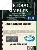 Método Simplex David Chávez