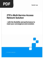 Download ZTEs Multi-Service Access Network Solution_20090612 by Jesus Enrike Jayrho Muant SN69067903 doc pdf