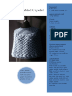 Chunky Cabled Capelet PDF