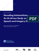 Discourse Report 4 - Decoding Antisemitism - An AI-driven Study On Hate Speech and Imagery Online
