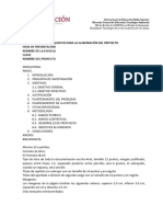 Requisitos para Titulación Por Proyectos