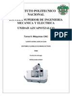 Instituto Politecnico Nacional: Escuela Superior de Ingenieria Mecanica Y Electrica Unidad Azcapotzalco