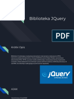 Biblioteka JQuery