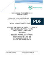 Factores Internos e Externos Tablas.