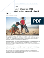 Bali's Biggest Cleanup 2022 Dukung Bali Bebas Sampah Plastik 2022