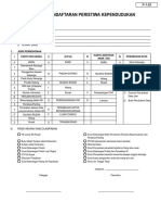 Formulir Pendaftaran Peristiwa Kependudukan: Data Pemohon