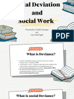 Social Deviation and Social Work